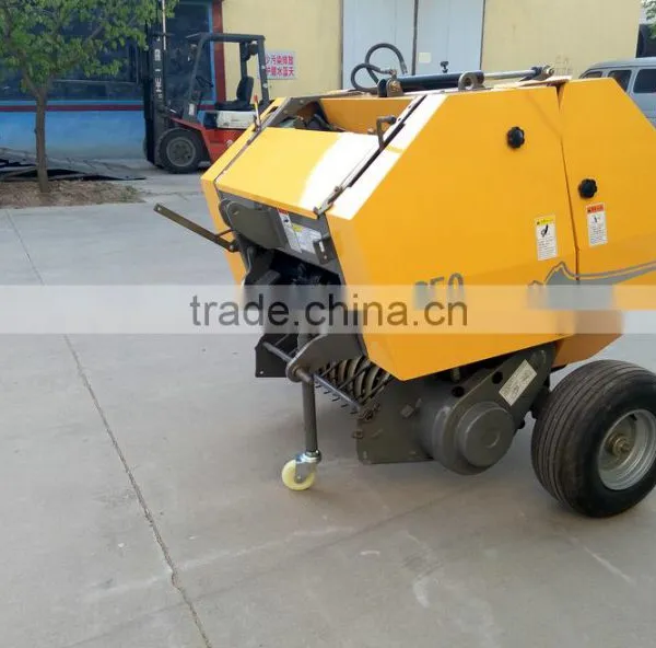 Mini Round Hay Baler for Tractor Usage