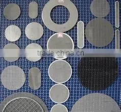 Stainless Steel 304 Plain Framed Filter Mesh Flake/filter Disk/filter Screen photo-2