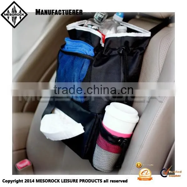 Hold Garbage Car Trash Bag Backseat Organizer Tissue Box Holder photo-2