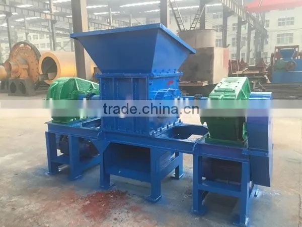 Model 600 Double Shaft Shredder for Watse Tyre Recycling