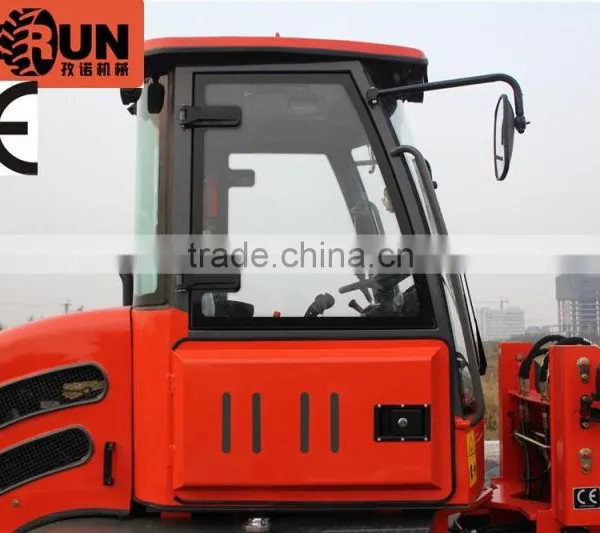 Everun ER08 CE Hydraulic Small Radlader for Sale With Snow Blade and Bucket photo-4