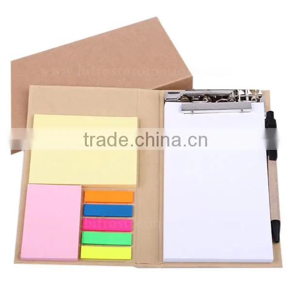 Composite Cardboard Cover With Pen Sticker Custom Memo Pad photo-2