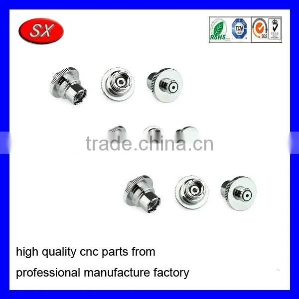 Customized Metal CNC Turned Parts Electronic Cigarette Parts Stainless Steel Adaptor Parts Cigarette Holder photo-5