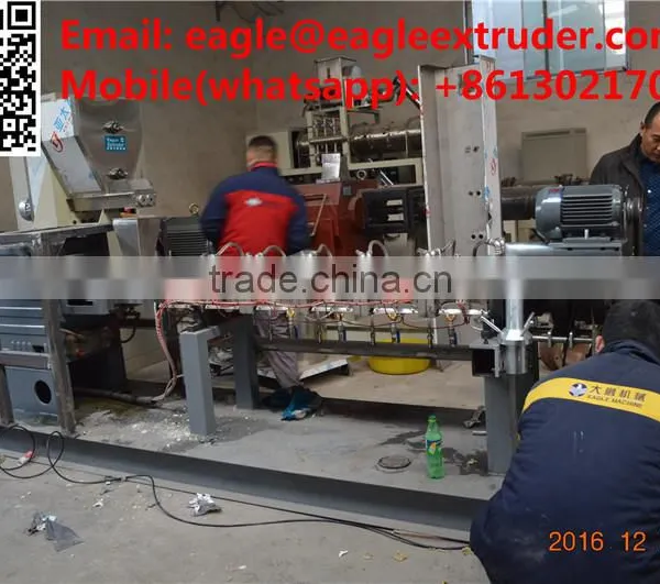 Jinan Eagle Food Extruder Processing Machinery for Snack Pellet, Puffs, Corn Flakes, and Pasta, Pet Chews, Fish Feed, Dog Food photo-4