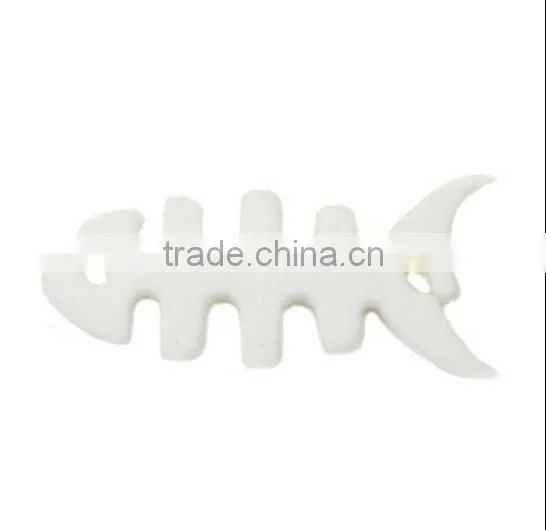 Fish Shaped Silicone Cable Holder &Silicone Cable Keeper&earphone Cable Winder photo-4