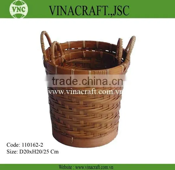Bamboo Waste Basket