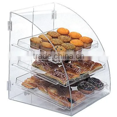 Wholesale Custom-made Acrylic Countertop 4 Drawers Bread/cookies/pastry Display Cabinet/bakery Display Case photo-3