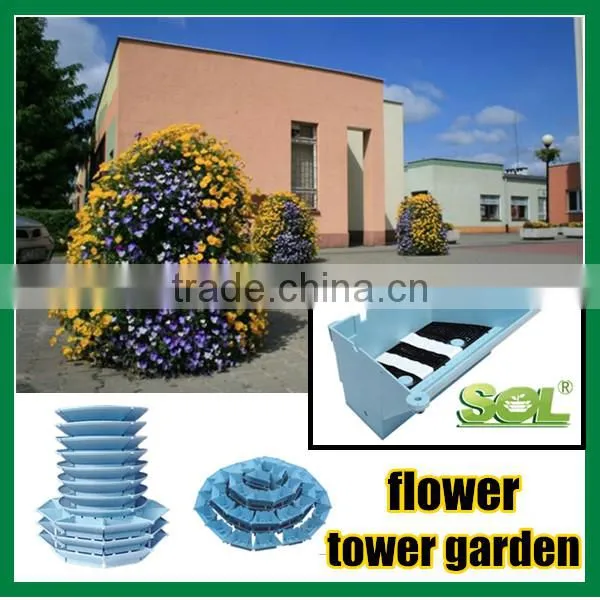 Flowerpot Outdoor Vertical Garden Modules Flower Towers Landscape photo-5