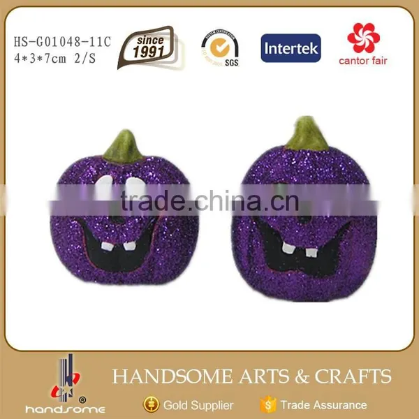 7cm Handmade Small Gift Wholesale Halloween Craft Decoration Items Pumpkin photo-3