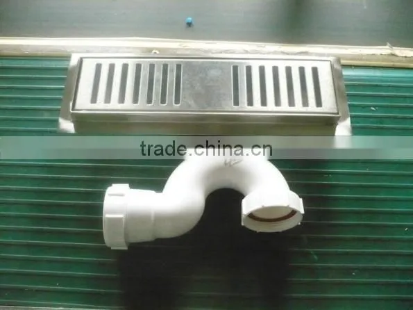 Shower Floor Drain With Grid or Tile Use Stainless Steel 25cm photo-2
