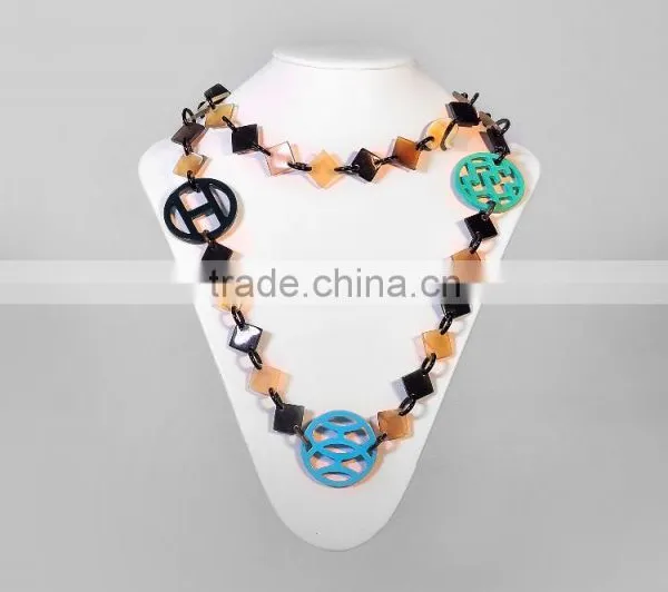 Best Selling of This Season!!! Buffalo Horn Necklace, Pure Horn Jewelry. photo-4