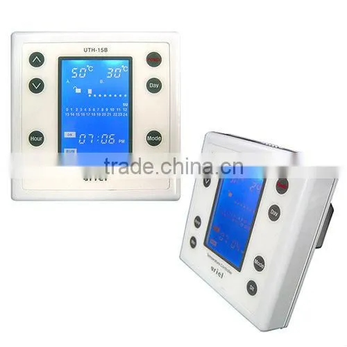 Korean Thermostat for Heating Film & Heating Cable (temperature Controller, Temperature Regulator) UTH-15B(2Kw Capacity)