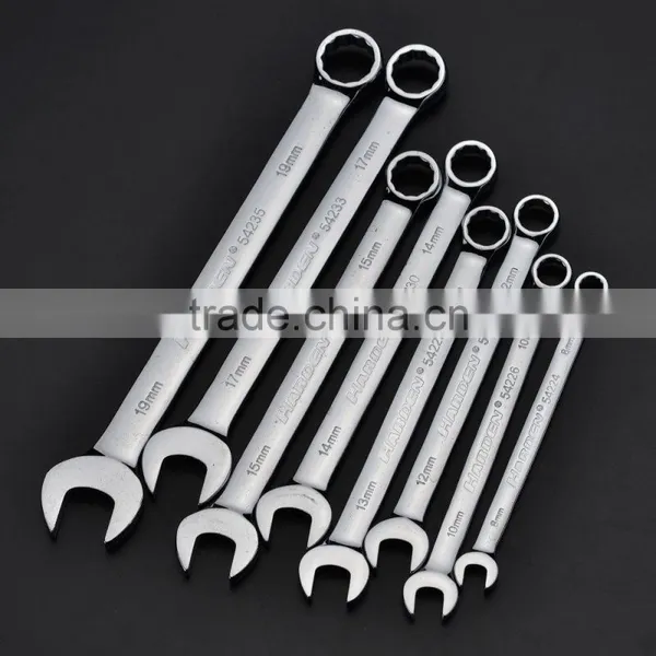 8 PCS Crv Combination Spanner /hand Tools Spanner Wrench Set photo-5