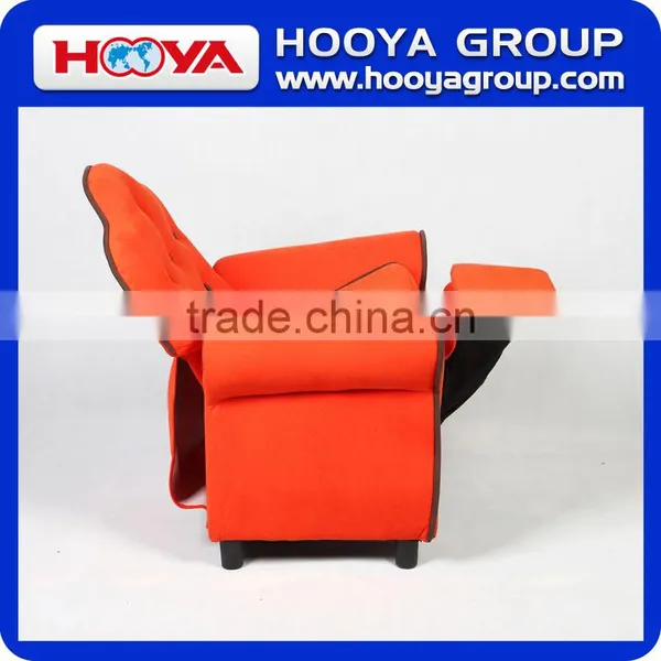 Kids Sofa- Black/orange/pink, Size:W63 D57 H77,material: Jacquard Lattice Velvet+sponge+crude Wood photo-4
