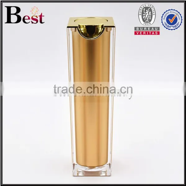 Square Acrylic 50ml Liquor Mini Bottle for Sale Logo Printing 50ml Acrylic Bottle photo-3