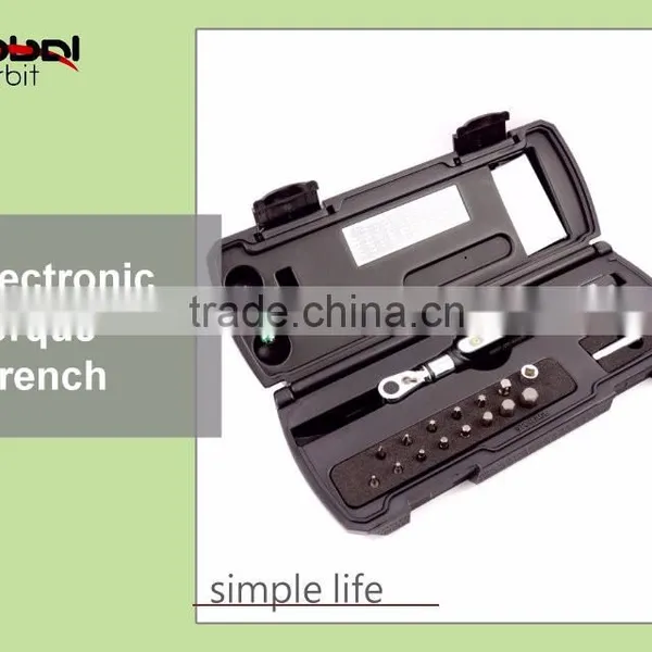 Hand Tools 1-20Nm 1/4 Inch Socket Combination Adjustable Ratchet Torque Spanner photo-4
