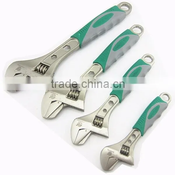 BERRYLION 250mm Adjustable Monkey Screw Wrench With Rubber Handle Design photo-5