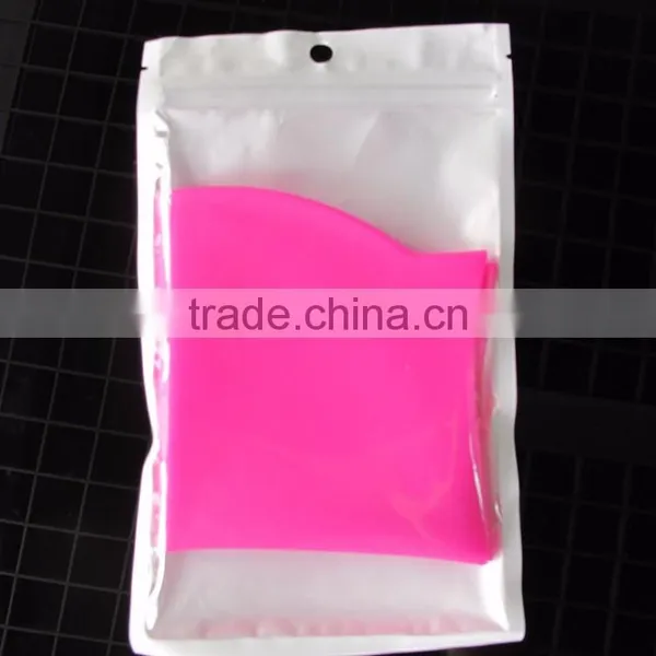 China Wholesale Custom Silicone Waterproof Swimming Cap photo-5