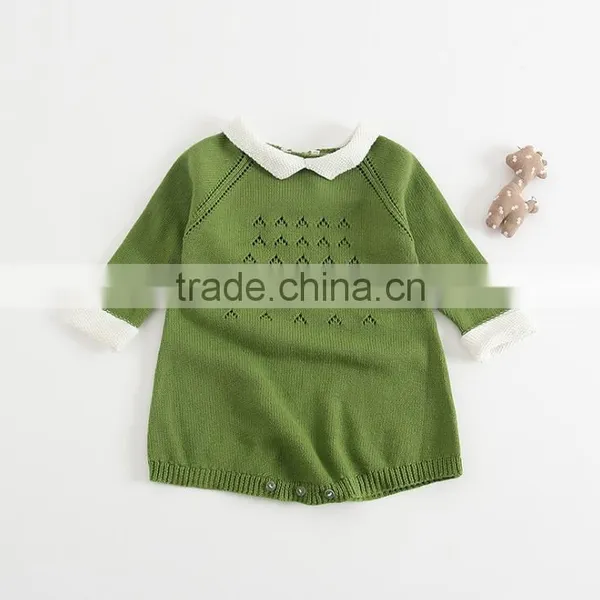 Sweet Toddler Girl Boutique Outfits Crochet Patterns Baby Romper photo-3