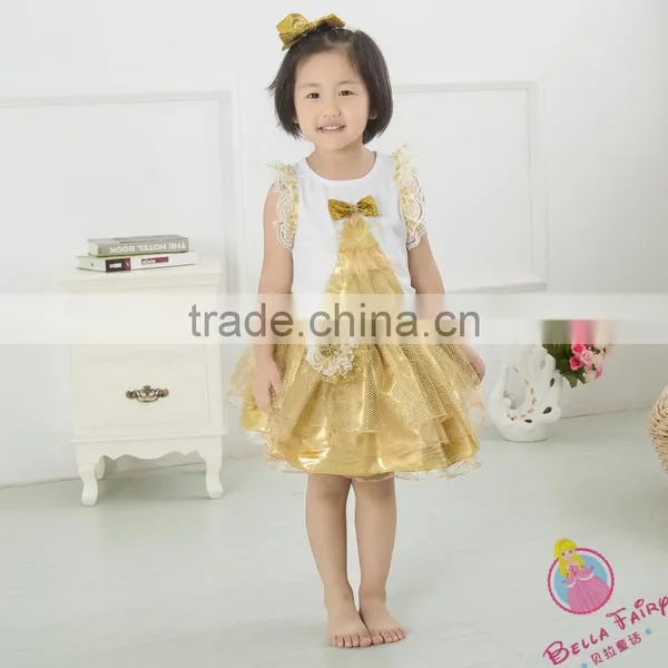 Garments Factory Christmas Newborn Baby Cotton Long Sleeve Fluffy Petti Tutu Dress Latest Boutique Dresses For Kids photo-6