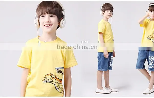New Design t Shirt Boy, Comfortable Cotton t Shirt, Colorful Children Sublimation t Shirt photo-2