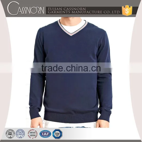 Superior Quality Anti-pilling Winter Mens Fashion Pullover Sweater photo-3