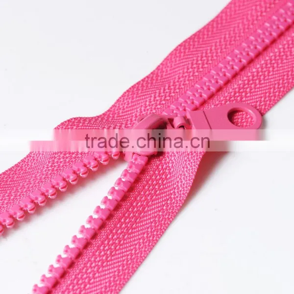 #5 Molded Plastic Separating Zippers for Jackets photo-2
