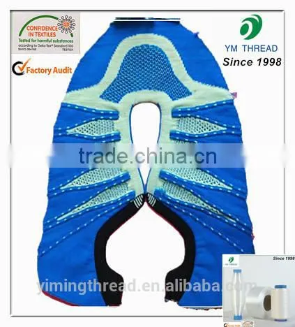 Cheap Flyknit Material 150D Polyester Melt Yarn photo-4