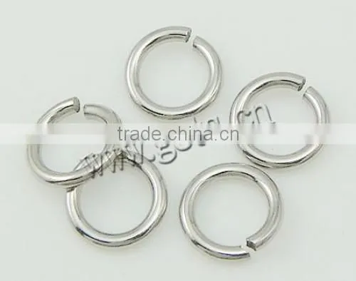 New Machine Cut Stainless Steel Jump Ring 316 Stainless Steel Original un Color 5.3x0.9mm Jump Rings