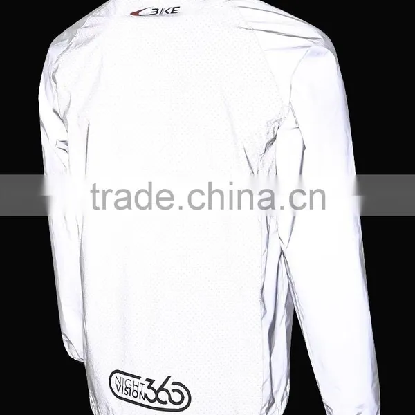Reflective Windproof NIGHT VISION 360 Cycling Jacket photo-4