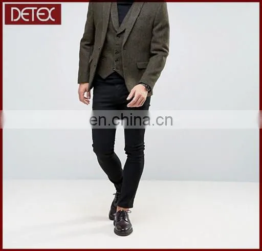 Latest Designs Suit Men Wool Blazer Fabric photo-2