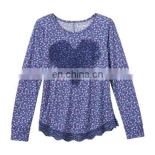 Kid Clothes and Dress, One Piece Dress Pattern, Girls 7- 16 & Plus Size Crochet Scalloped Graphic Tee photo-2