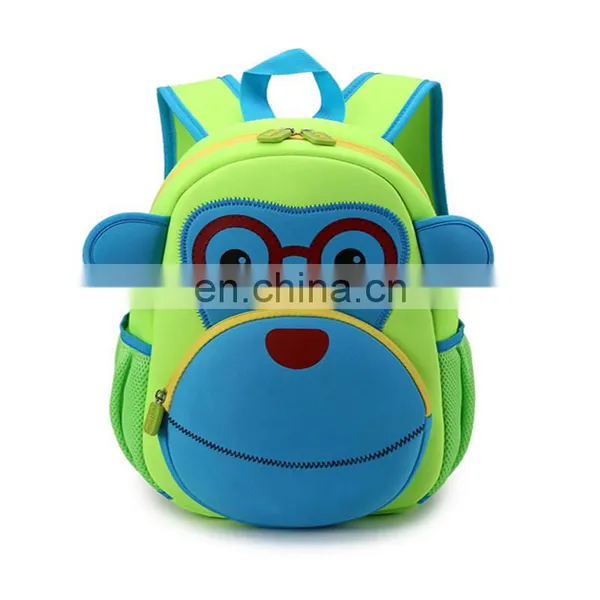 2017 Fashion Design Monkey Cartoon Kids Backpack for Wholesale photo-4