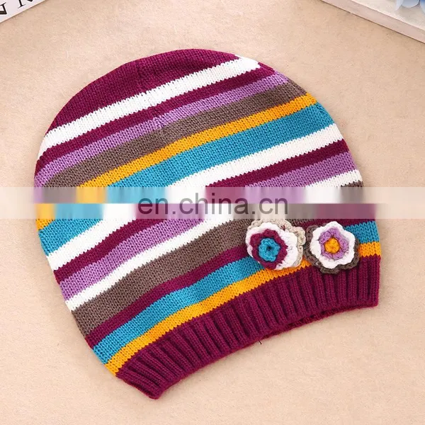 Autumn Winter Baby Wool Hat, Knitted Hat photo-4