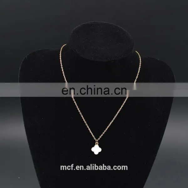 Simple Fashion Pendant Beaded Wedding Engagement Necklace MCB-0048 photo-2