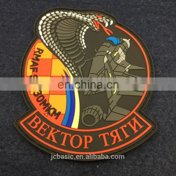 Hot Sale Wholesale Custom Swen on 3D Soft PVC Rubber Patch photo-5