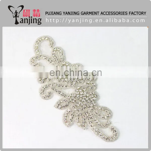 Professional Factory Wholesale Sequin Applique,sew on Glass Beads Rhinestone Patch Quality Choice Inquiries photo-4