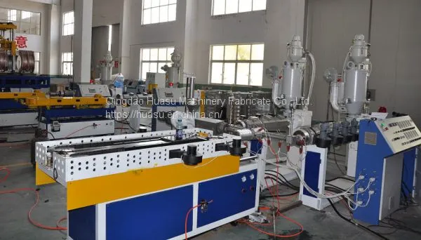 High Quality HDPE Single Wall Corrugated Pipe Extrusion Line Machinery photo-4