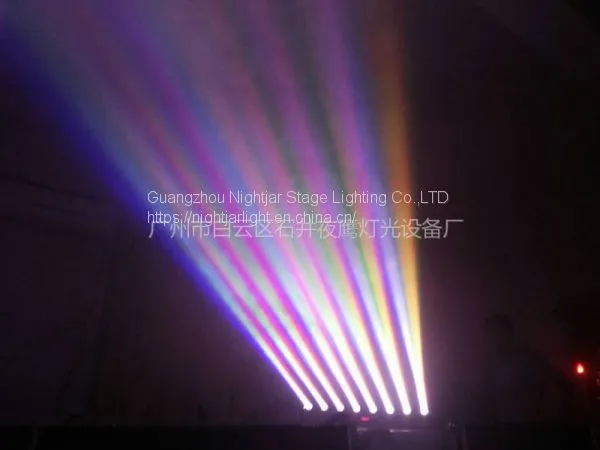 8*10W LED Moving Head Beam Light Stage Lighting DJ Party Disco Wedding Lighting photo-4