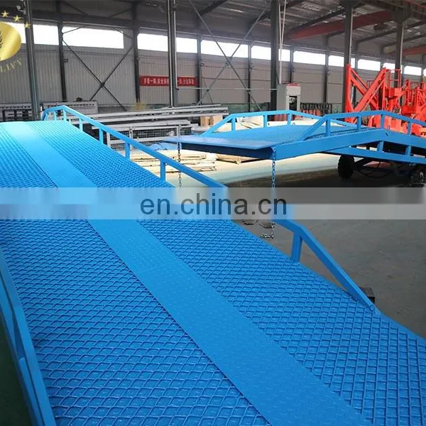 7LYQ Shandong SevenLift Electric Cylinder Hydraulic 10 Ton Forklift Load Container Dock Interior Ramp photo-5
