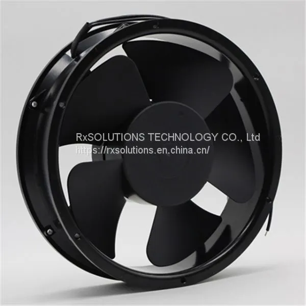 220x220x60mm 22060 Ball Bearing 220V 380V Brushless AC Motor Axial Cooling Fan With Cable photo-3