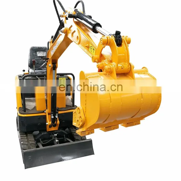 Mini Excavator With Swing Arm Pump Gearbox Steel Track Pads for Sale photo-2