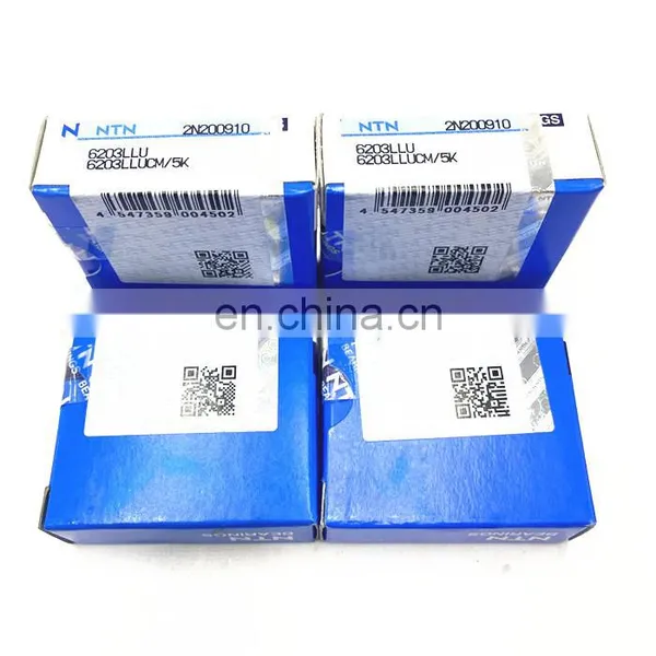 NTN Brand Radial Ball Bearing 6203 6203ZZ 6203-2RS 6203LLU Bearing photo-3