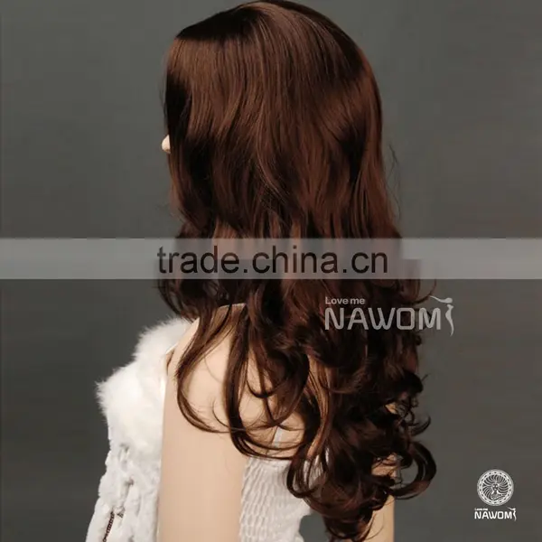 W3415 Virgin Brazilian Curly Human Hair Lace Front Wig photo-2