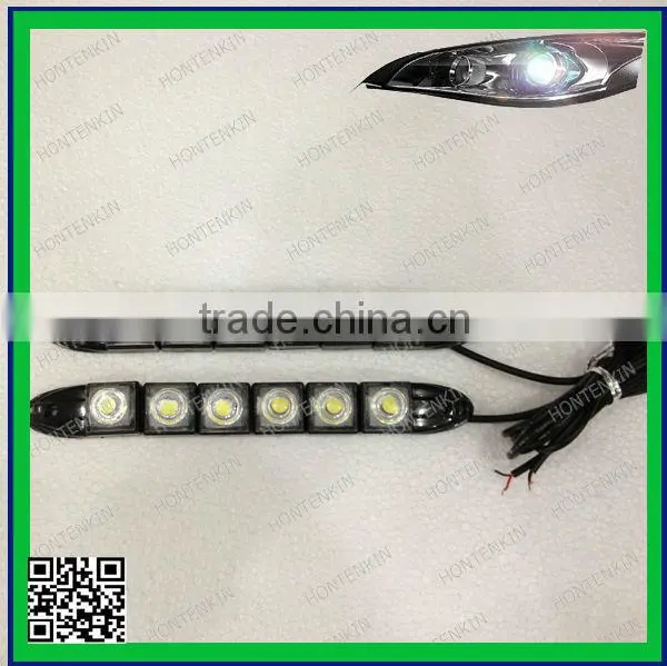 NEW 100% Waterproof 6pcs LED DRL Daytime Running Light