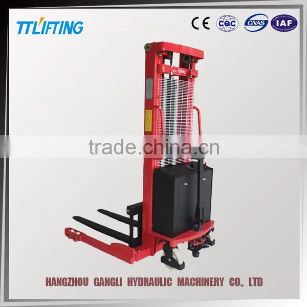 Gangli ESR Straddle Leg Semi Electric Stacker