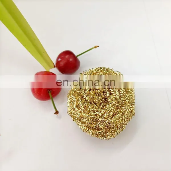 13g 99.99% Pure Copper Scourer by Steel Wire Wool Scrubber Making Machine photo-2