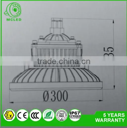 MCLED MF03-100W High Luminance Low Price Bridgelux LED Explosion Proof Light ATEX photo-3