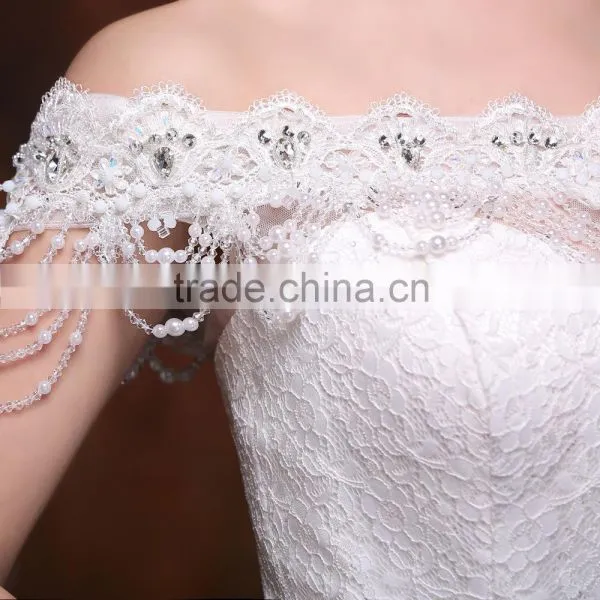 C71562A Open Hot Sexy Girl Photo Wedding Dress Wedding Dress photo-3