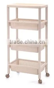 Callia Plastic Storage Rack/3 or 4 Layer Plastic Rack/household Plastic Items photo-4
